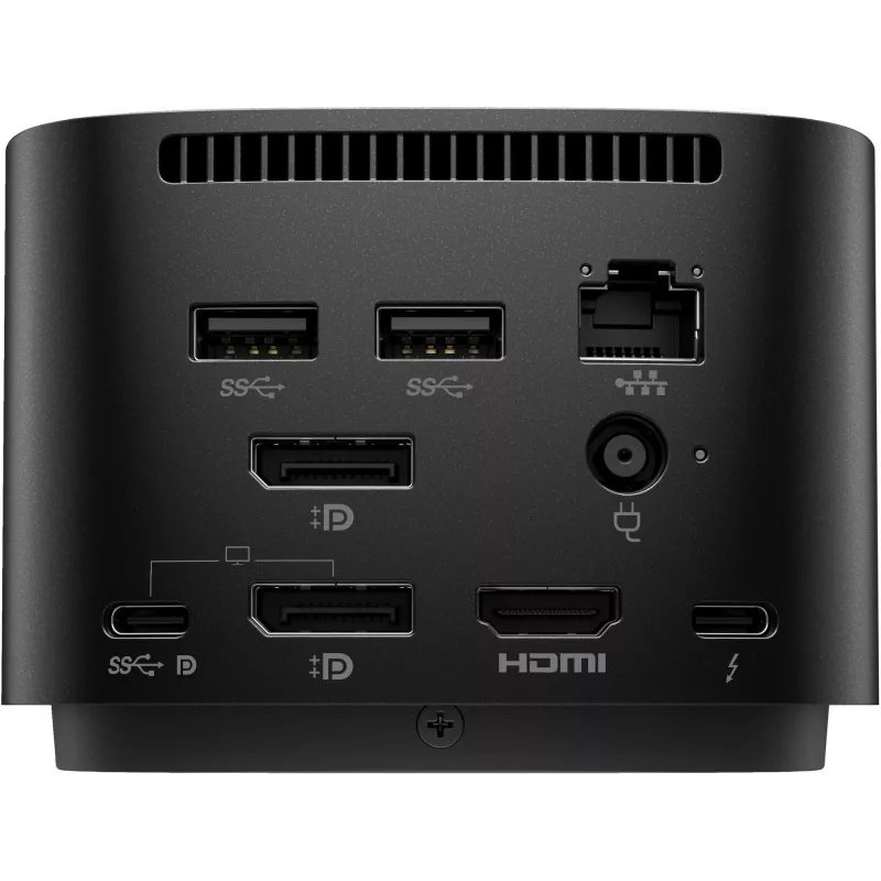 HP Thunderbolt Dock 280W G4 vadu dokstacija Thunderbolt 4 melna