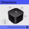 HP Thunderbolt Dock 280W G4 vadu dokstacija Thunderbolt 4 melna