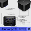 HP Thunderbolt Dock 280W G4 vadu dokstacija Thunderbolt 4 melna