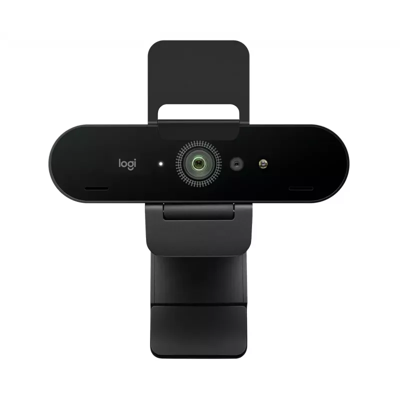Logitech 4K Pro tīmekļa kamera 4096 x 2160 melna ar trokšņu slāpējošiem mikrofoniem