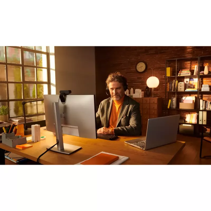 Logitech 4K Pro tīmekļa kamera 4096 x 2160 melna ar trokšņu slāpējošiem mikrofoniem