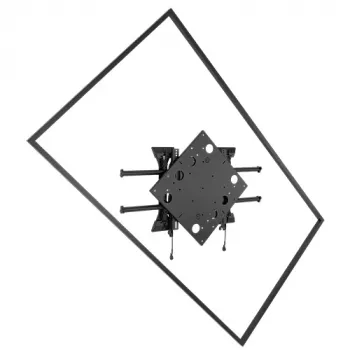 Chief Freestyle Rotation Adapter, Ierīču plate, Melns, 24.9 kg, 400 x 400 mm, 90 - 360°, 0 - 90°