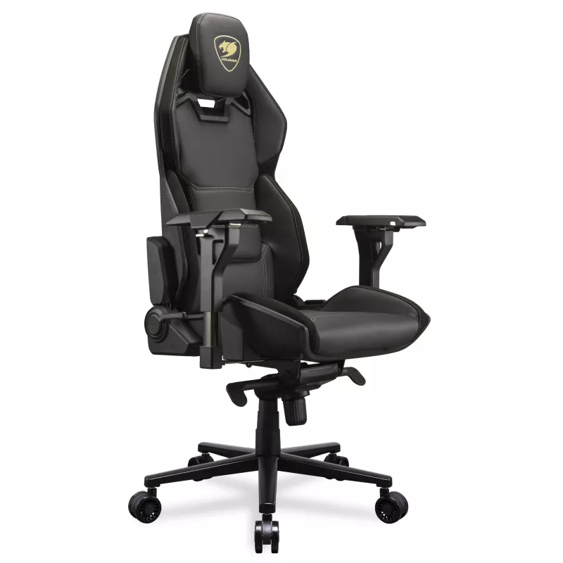 PC spēļu krēsls COUGAR Gaming Hotrod Royal polsterēts sēdeklis melns