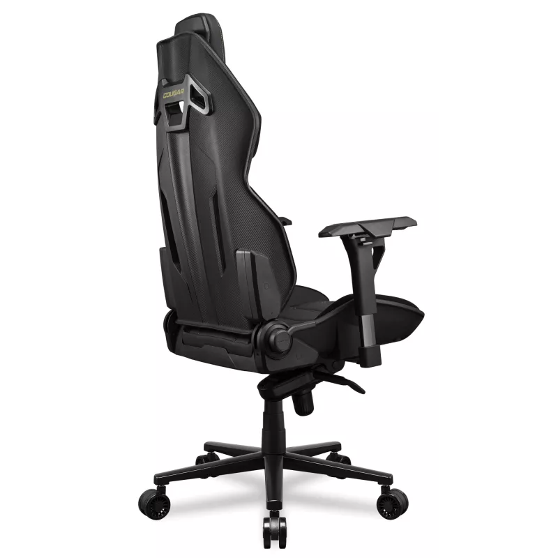 PC spēļu krēsls COUGAR Gaming Hotrod Royal polsterēts sēdeklis melns