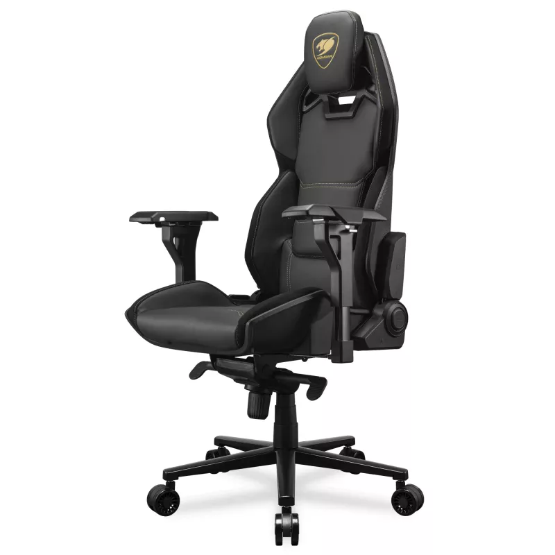 PC spēļu krēsls COUGAR Gaming Hotrod Royal polsterēts sēdeklis melns