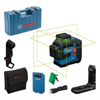 Bosch GLL 80-33 G Gareniski līmets 30 m 500-540 nm (< 10 mW)