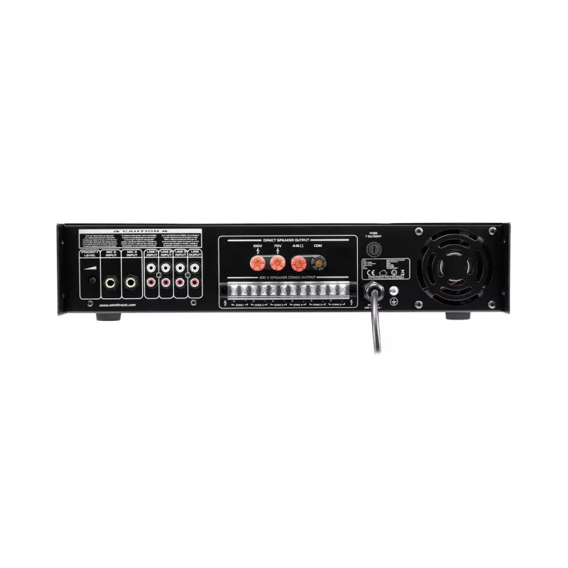 Audio pastiprinātājs Omnitronic 80709782 180 W A/B klase Melns