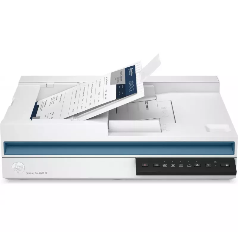 Plakanvirsmas un ADF skeneris HP Scanjet Pro 2600 f1 600 x 600 DPI A4 Balts