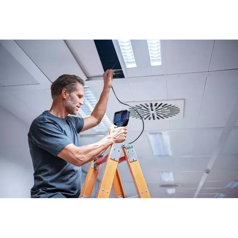 Bosch GIC 12V-5-27 C PROFESSIONAL industriālā inspekcijas kamera 8,3 mm elastīga-paklausīga zonde IP67, IP54