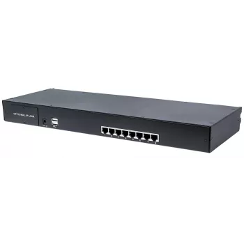 Intellinet Modular 8-Port CAT5 VGA KVM Switch, For Use with Product Numbers 507622, 507738, 507981, 507998, 508025, 508032, 508049 & 508056
