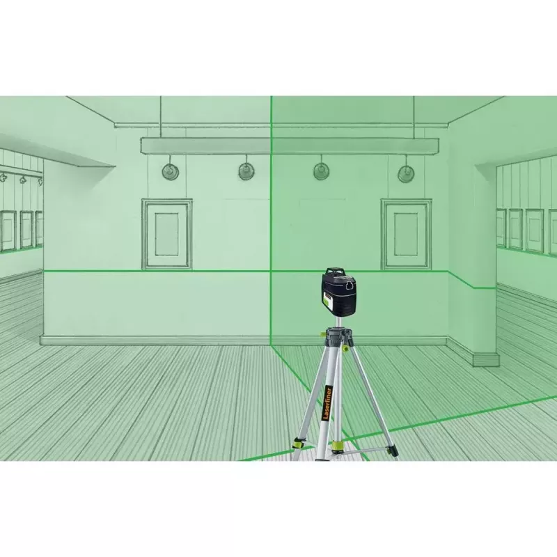 Līnijas lāzernivelieris Laserliner PocketPlane-Laser 3G Precizitāte 0.3 mm/m