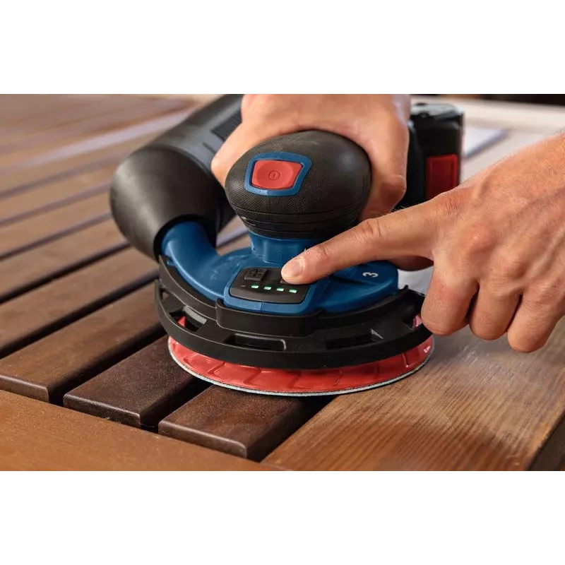 Bosch GEX 18V-150-3 Orbitālais slīpētājs 10000 RPM 20000 OPM Zils