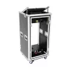 Flight case Roadinger 30110004 finieris melns 33,2 kg