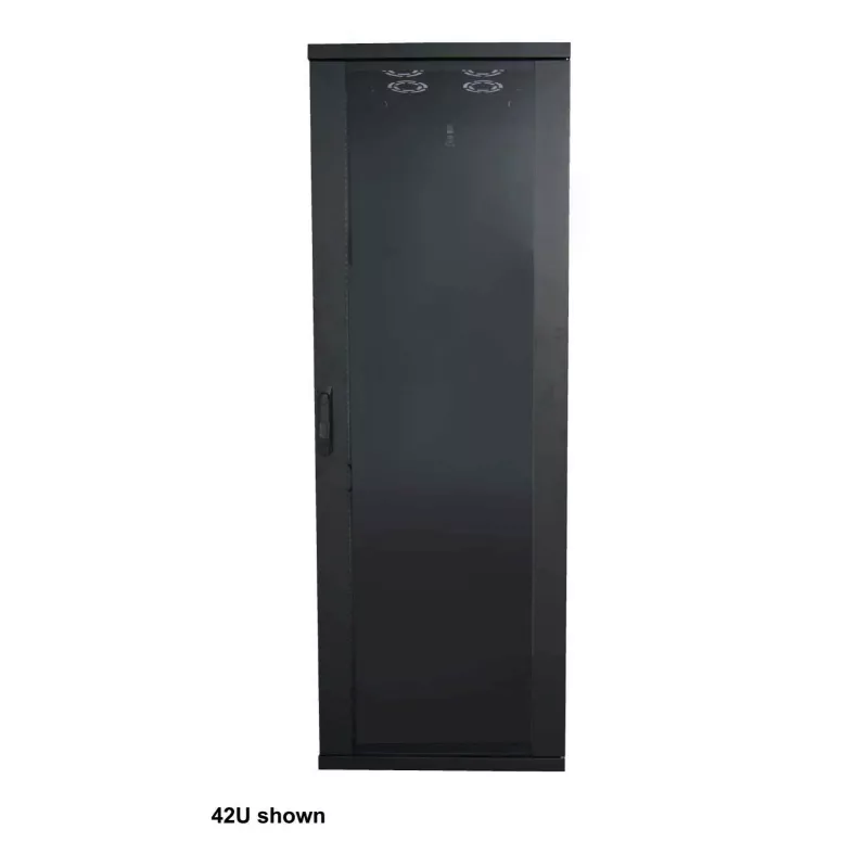 Intellinet 19 inch tīkla skapis – brīvi stāvošs (pamata), 32U, 600x800 mm (platums x dziļums), melns, plakanais iepakojums, maks. 600 kg, viena punkta durvju slēdzene, viena slēdzene katram sānu panelim, izmantojamais dziļums 123 līdz 573 mm, plaukts, IP20 vērtējums, tērauds
