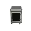 Flight case Roadinger 3010999M Plywood Melns Silver 25 kg