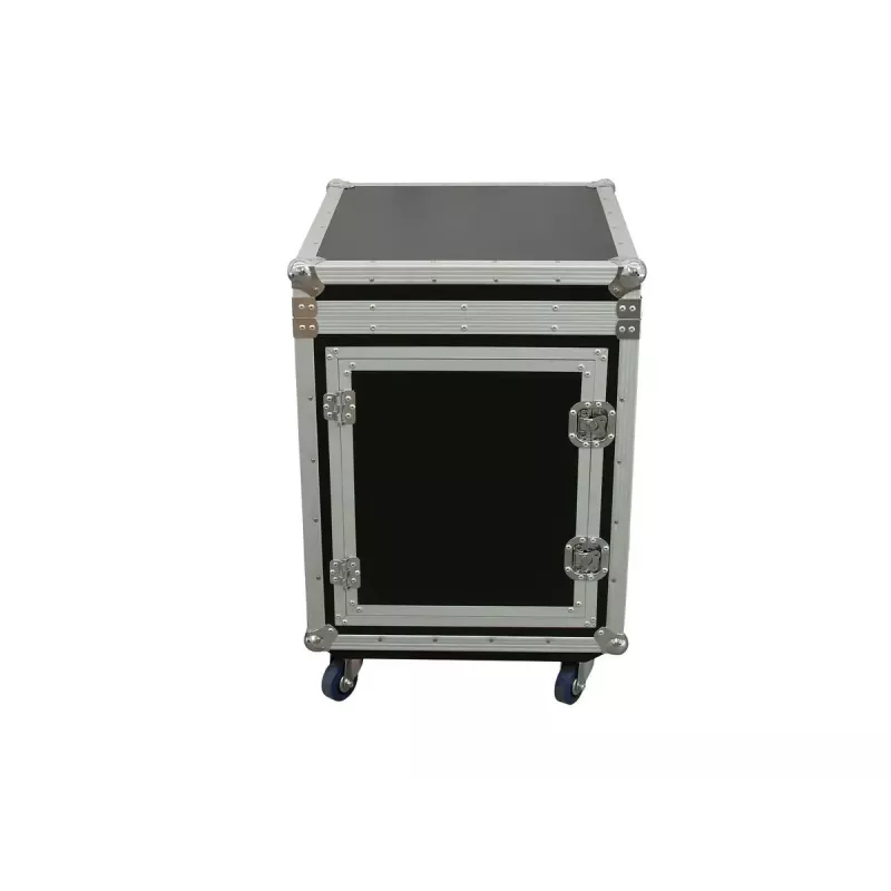 Flight case Roadinger 3010999M Plywood Melns Silver 25 kg