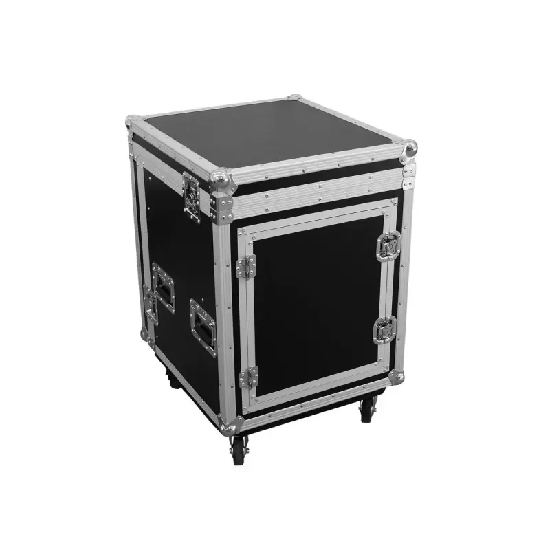 Flight case Roadinger 3010999M Plywood Melns Silver 25 kg