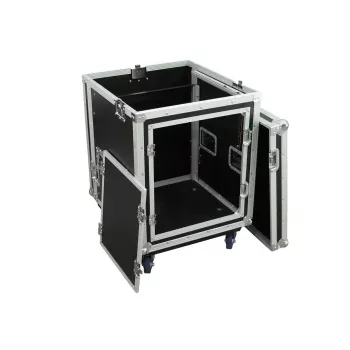 Flight case Roadinger 3010999M Plywood Melns Silver 25 kg