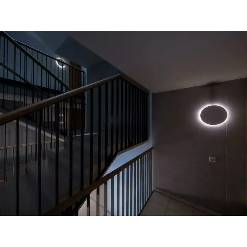 Griestu gaismeklis Steinel RS PRO R20 plus SC, apaļš, iebūvēta LED, 15,86 W, balts, 350×55 mm, kustības sensors