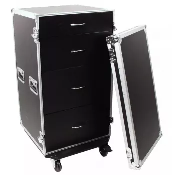 Flight case Roadinger 30126432 Saplāksnis Melns Sudraba 64.5 kg
