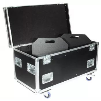 Pārnēsājamais koferis Roadinger 30126410 saplāksnis melns/sudrabains 46,5 kg