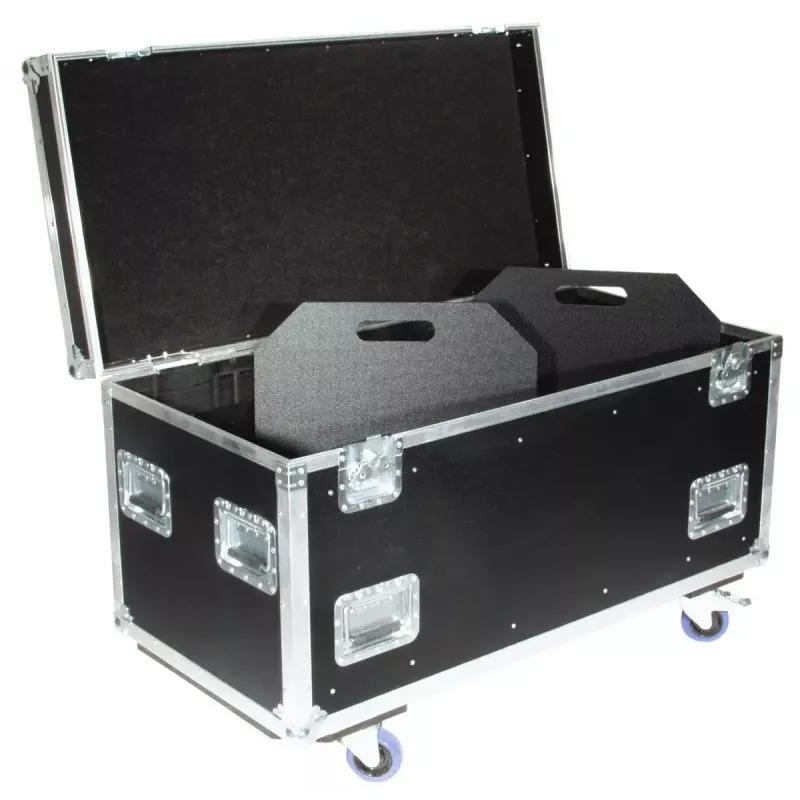 Pārnēsājamais koferis Roadinger 30126410 saplāksnis melns/sudrabains 46,5 kg