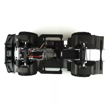 Militārais kravas automobilis Amewi AMXROCK RCX8BS