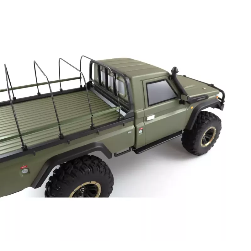 Militārais kravas automobilis Amewi AMXROCK RCX8BS