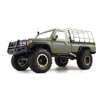 Militārais kravas automobilis Amewi AMXROCK RCX8BS