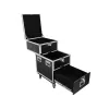 Transporta koferis Roadinger 30126430 saplāksnis 38 kg melns sudrabots