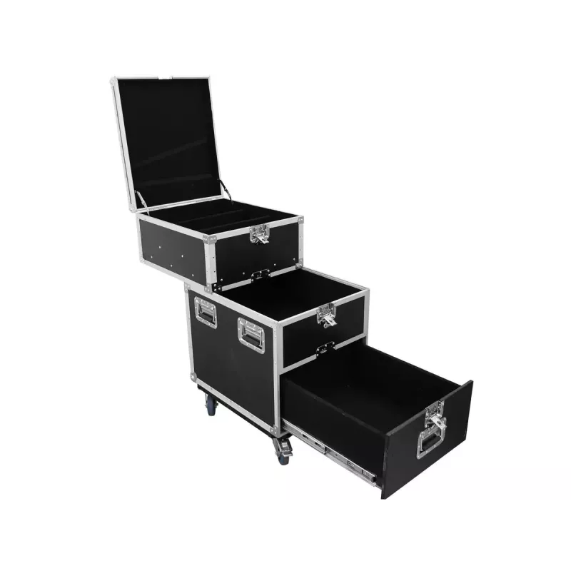 Transporta koferis Roadinger 30126430 saplāksnis 38 kg melns sudrabots