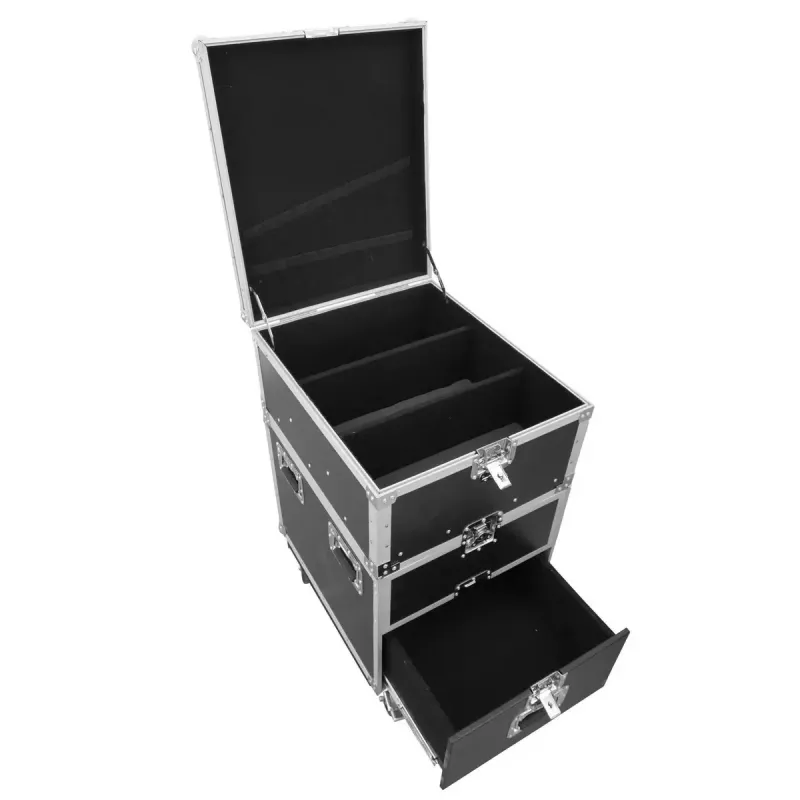 Transporta koferis Roadinger 30126430 saplāksnis 38 kg melns sudrabots