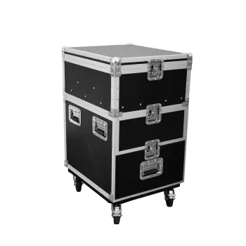 Transporta koferis Roadinger 30126430 saplāksnis 38 kg melns sudrabots