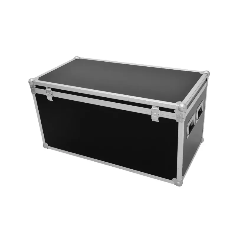 Pārnēsājams ceļojuma koferis Roadinger 30127010 no bērza koka, melns/sudraba 15,7 kg