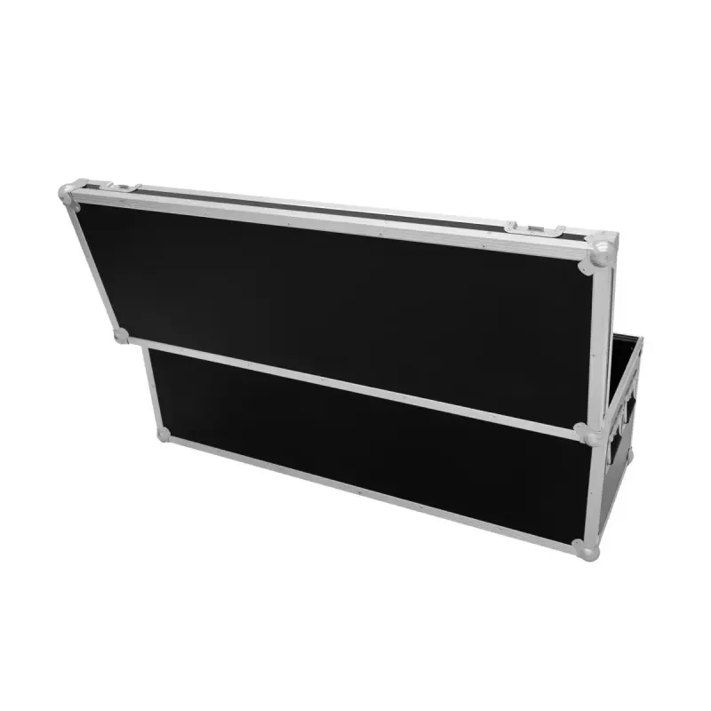 Flight case Roadinger 30126915 Bērza melns sudrabs 14.8 kg