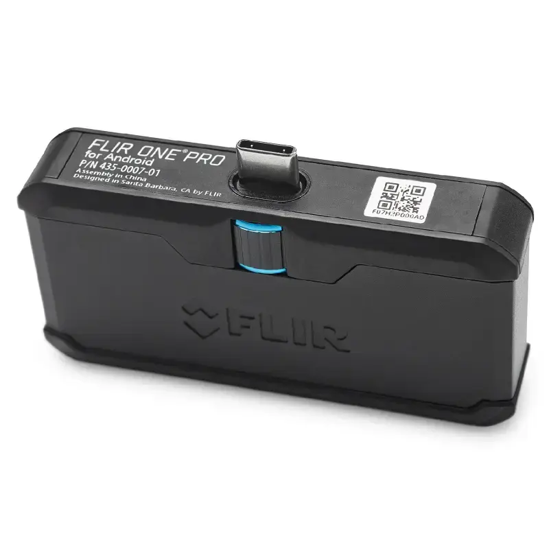 Termokamera FLIR FP3IC 160×120 px, 8,7 Hz, NETD 150 mK, -20–400 °C, USB-C, metāla korpuss
