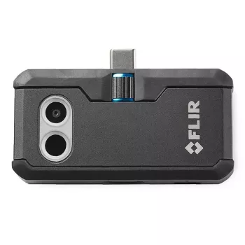 Termokamera FLIR FP3IC 160×120 px, 8,7 Hz, NETD 150 mK, -20–400 °C, USB-C, metāla korpuss