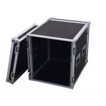 Flight case Roadinger 30109793 saplāksnis melns sudrabains 23,7 kg