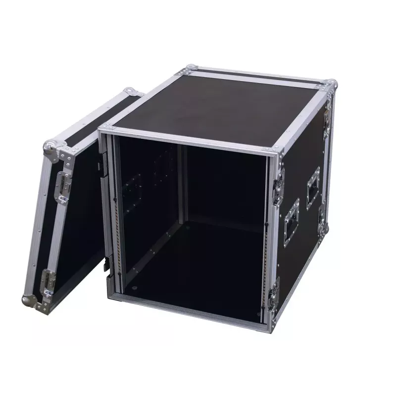 Flight case Roadinger 30109793 saplāksnis melns sudrabains 23,7 kg