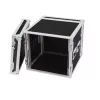 Flight case Roadinger 30109790 saplāksnis melns sudraba 19,8 kg