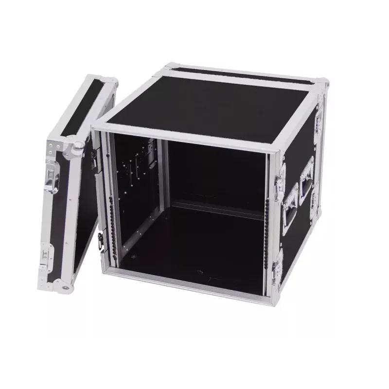 Flight case Roadinger 30109790 saplāksnis melns sudraba 19,8 kg