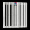 Plaukta piederums Rittal 3244.810 — iebūvēts ventilators, 1 ventilators, gaisa plūsma 770 m³/h, plastmasas korpuss, pelēks