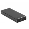 CoreParts MSUB2340 glabāšanas diskdziņa korpuss SSD korpuss Melns