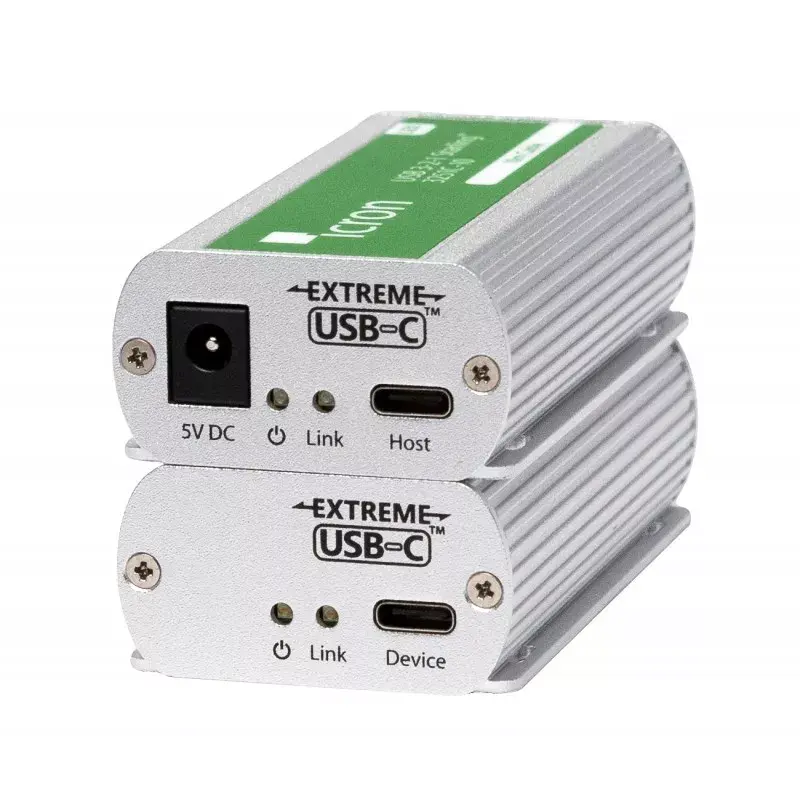 KVM paplašinātājs Raidītājs un uztvērējs Icron 00-00457 Vadu USB Type-C 10m