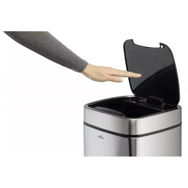 Durable TOUCH 21L taisnstūra nerūsējošā tērauda melns sudrabs