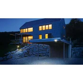 Āra sienas apgaismojums STEINEL XSolar L-S LED 1.2 W antracīts