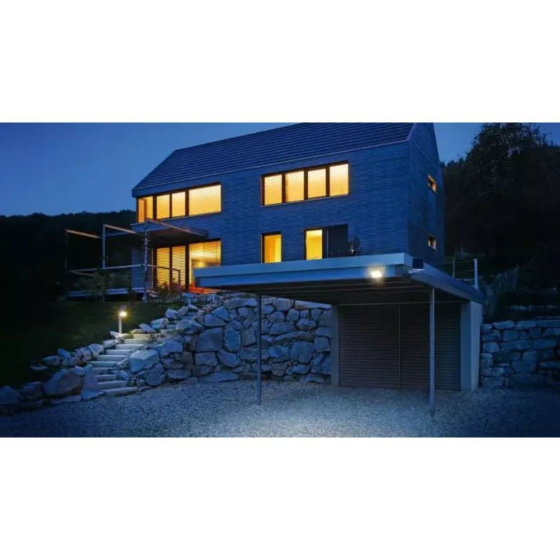 Āra sienas apgaismojums STEINEL XSolar L-S LED 1.2 W antracīts