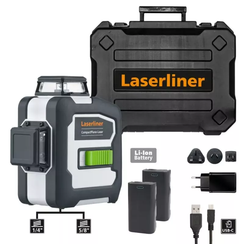 Lāzera attāluma mērītājs Laserliner CompactPlane-Laser 3G Pro 30 m precizitāte 0.35 mm