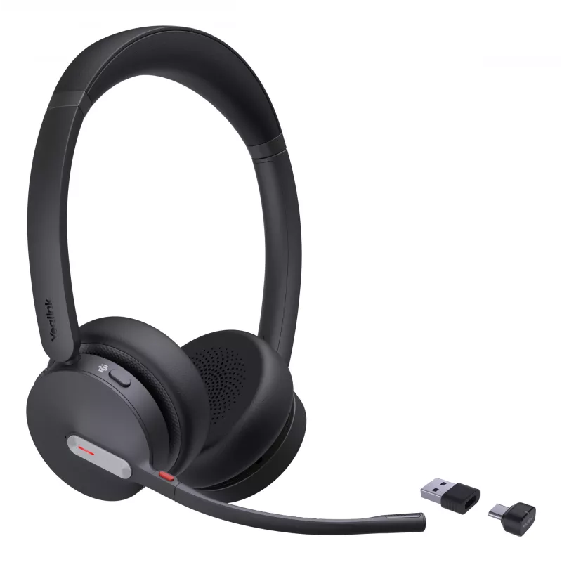 Yealink BH70 Dual Teams USB-C/A Headset, Wireless, 20 - 20000 Hz, Office/Call center, 147 g, Headset, Melns