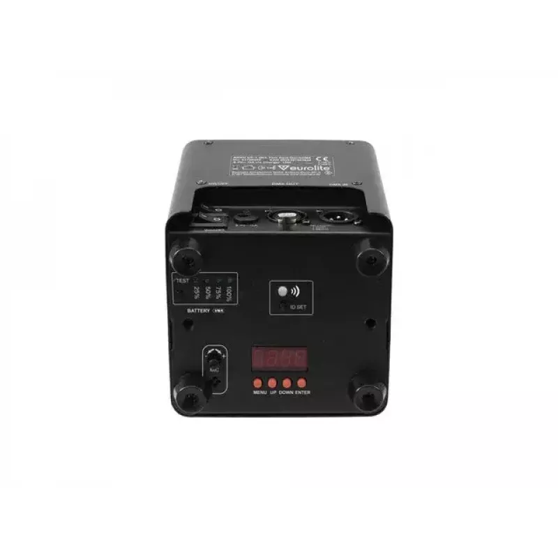 Disko stroboskops Eurolite UP-1 QCL Melns LED 15W DMX